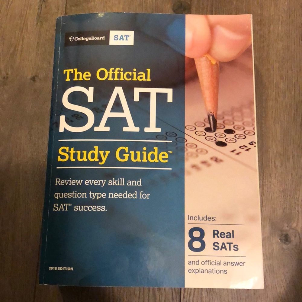 SAT study book